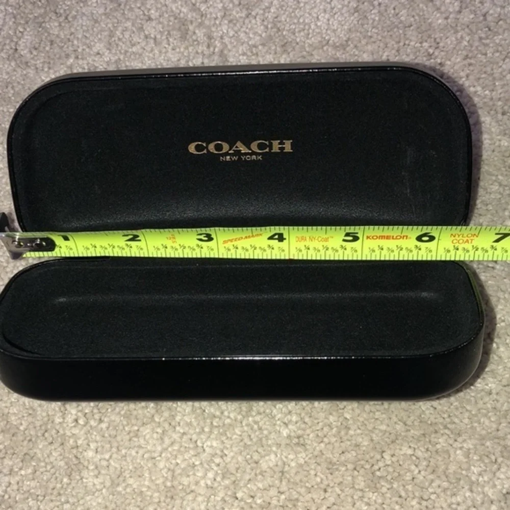 Coach Hardshell‎ Eyeglasses Case Black